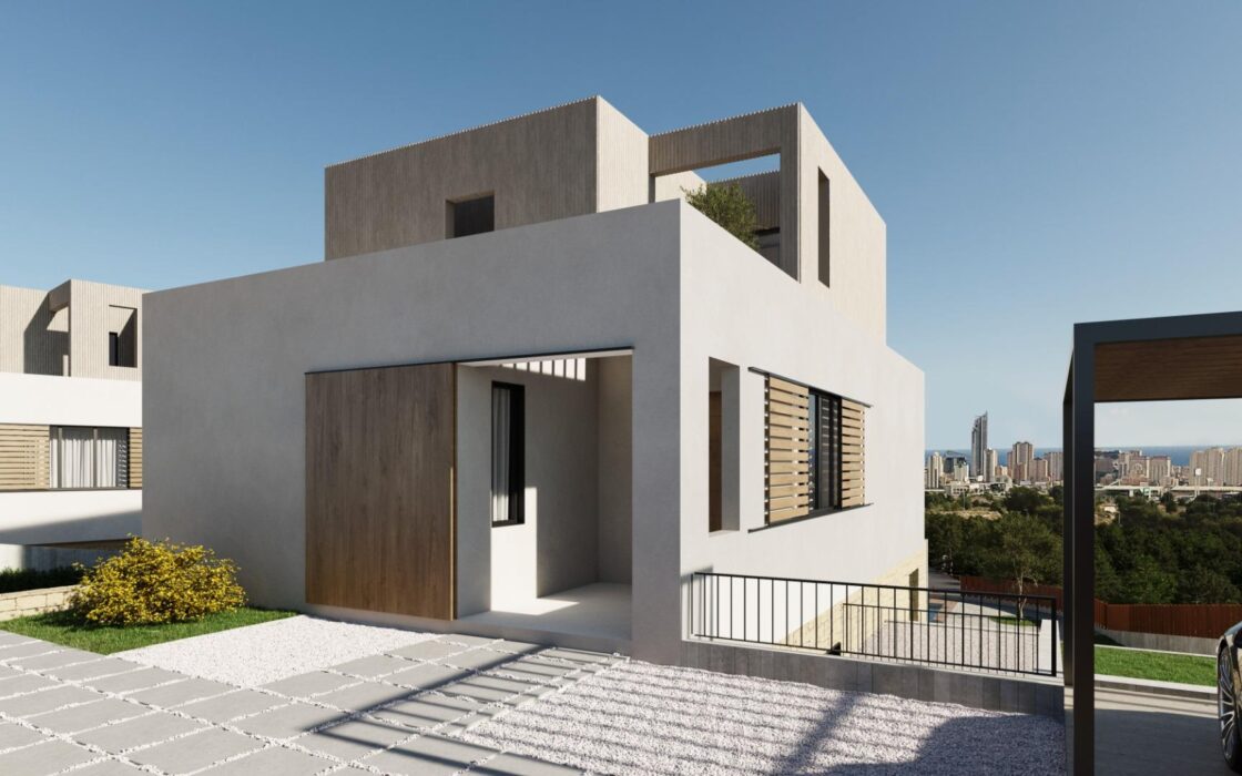 Виллы Mahon в Campana Garden с террасами и бассейном 315 кв.м