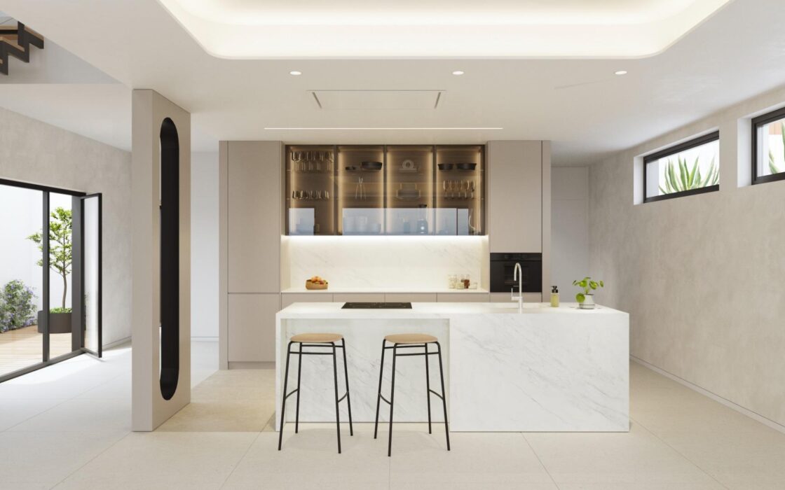 Виллы Mahon в Campana Garden с террасами и бассейном 315 кв.м