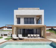 Виллы Mahon в Campana Garden с террасами и бассейном 315 кв.м