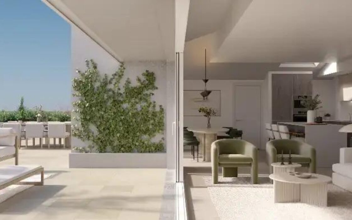 Новий будинок в Хавеї, 3 кімнати, 4 хв до моря, з терасою