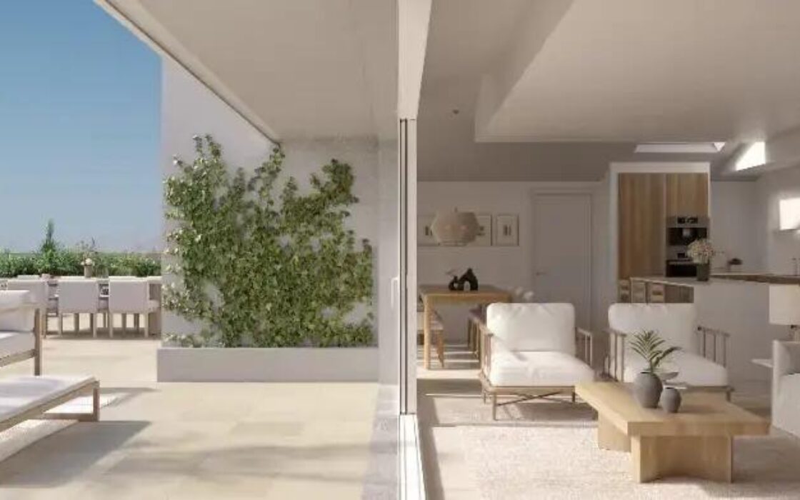 Новий будинок в Хавеї, 3 кімнати, 4 хв до моря, з терасою