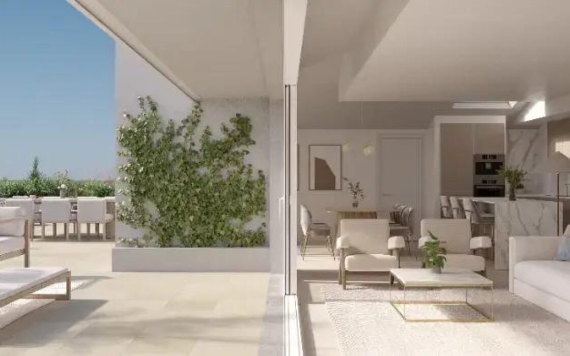 Новий будинок в Хавеї, 3 кімнати, 4 хв до моря, з терасою