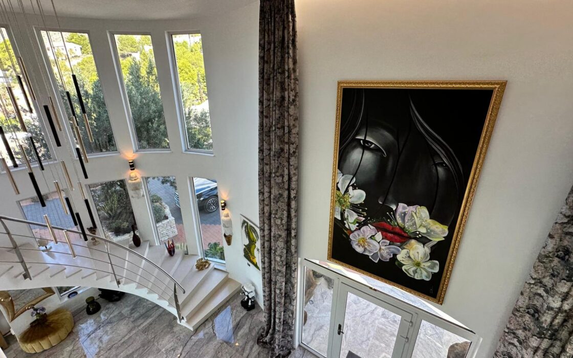 Елегантна вілла в Альтеа-ла-Велья з видом на море