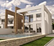 Новые виллы в Торревьехе с бассейном и солярием 238 кв.м.