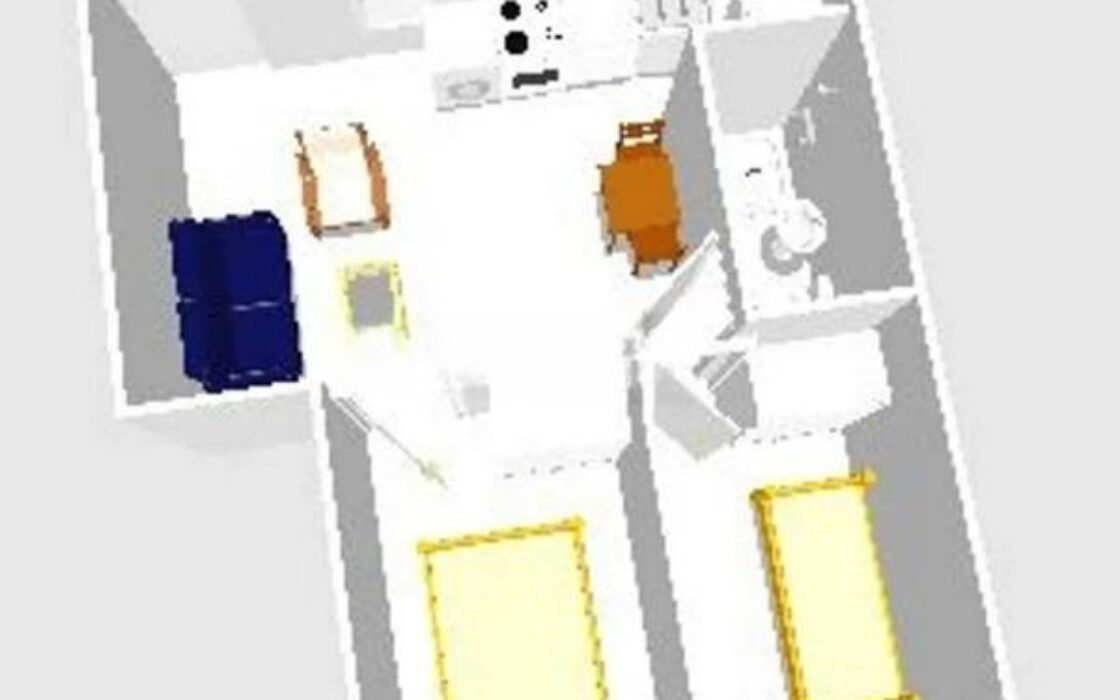 Квартира в Мадриде 31 кв.м с арендой и доходом 400 евро