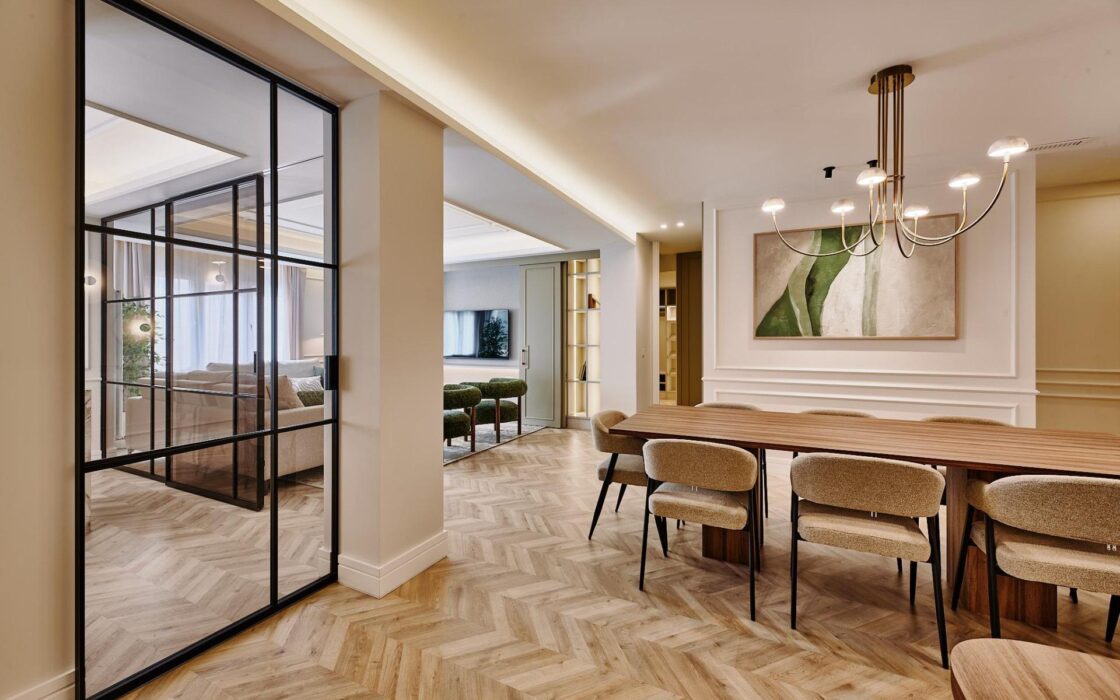 Апартаменты 4 комнаты в Мадриде с террасой 197 кв.м