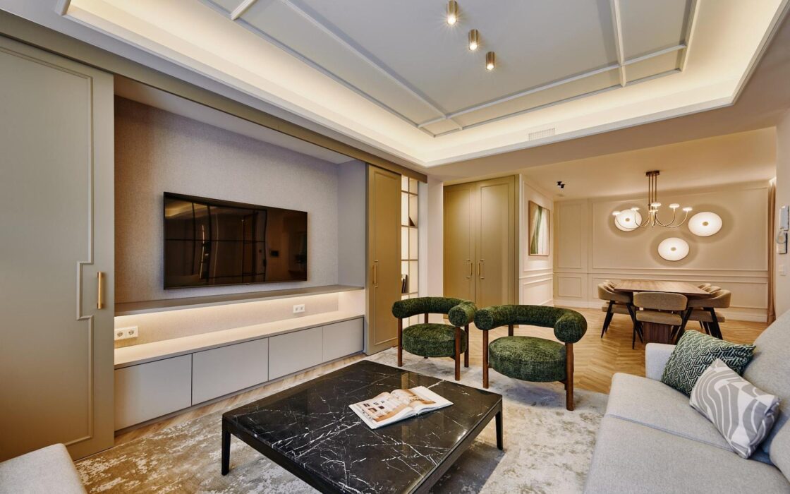 Апартаменты 4 комнаты в Мадриде с террасой 197 кв.м