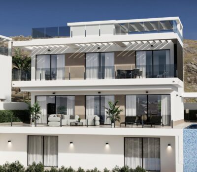 Вилла в Финестрате с видом на море, 559 кв.м, 4 спальни