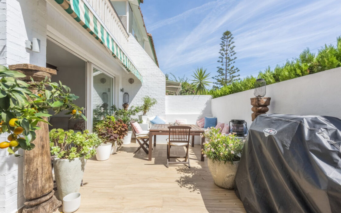 Квартира 2+2 в Nagüeles з терасою на Golden Mile Marbella