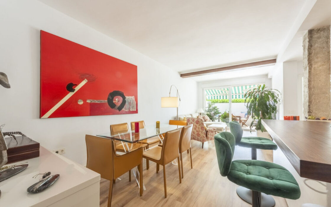 Квартира 2+2 в Nagüeles з терасою на Golden Mile Marbella