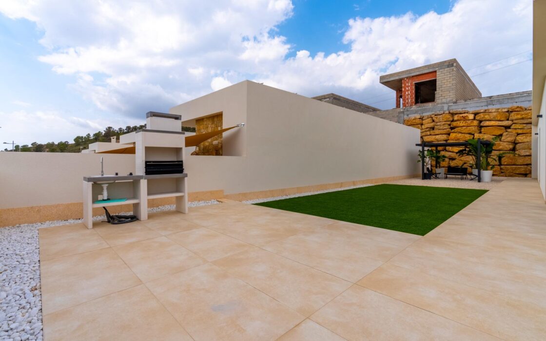 Двухкомнатная вилла в Ла Тапия с террасой и морским видом