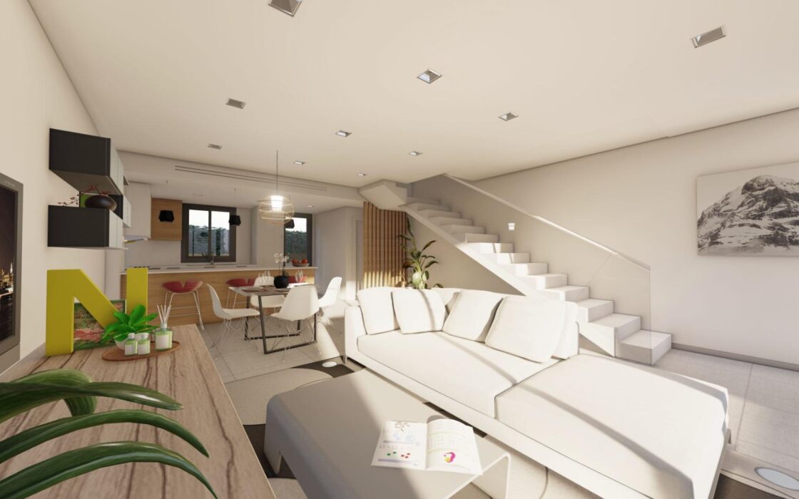 Дом в Коксе 82 кв.м с террасой и бассейном