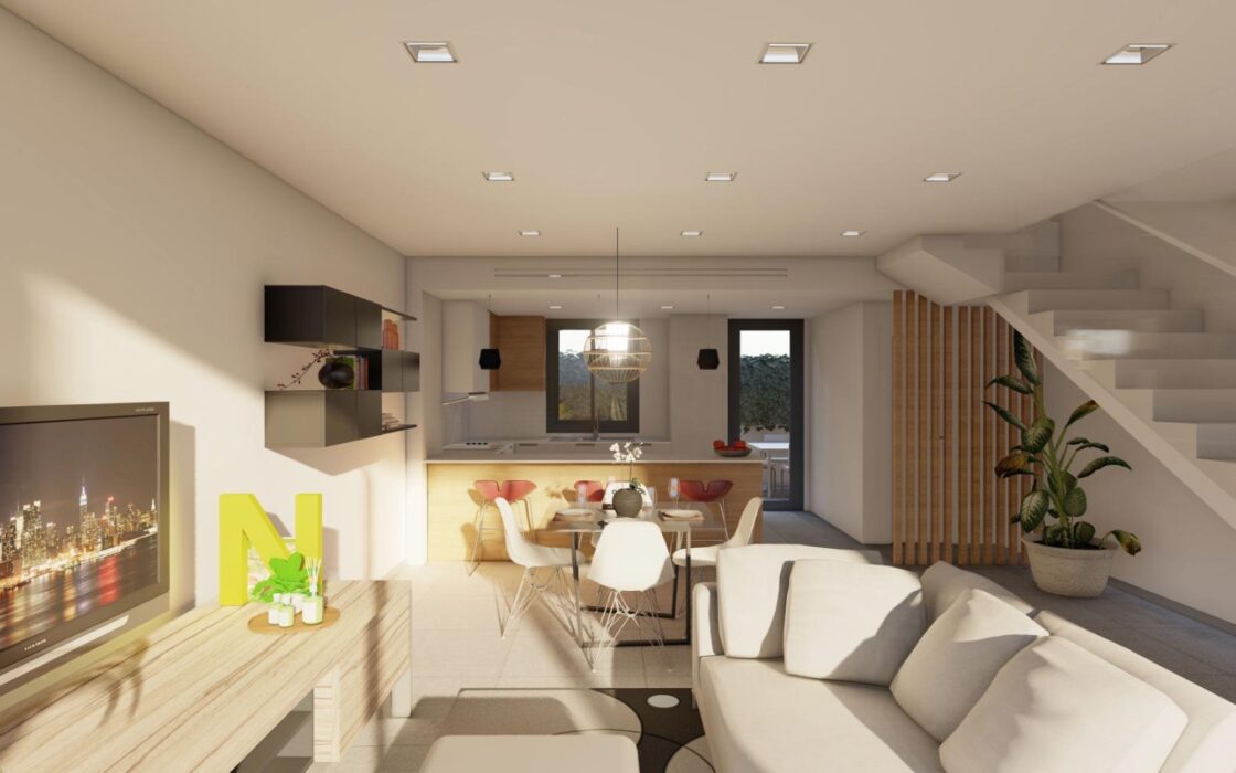 Дом в Коксе 82 кв.м с террасой и бассейном