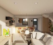 Дом в Коксе 82 кв.м с террасой и бассейном