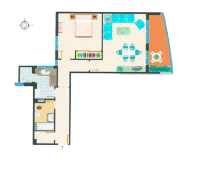 Апартамент у моря в Марбелье з терасою та видом на пляж