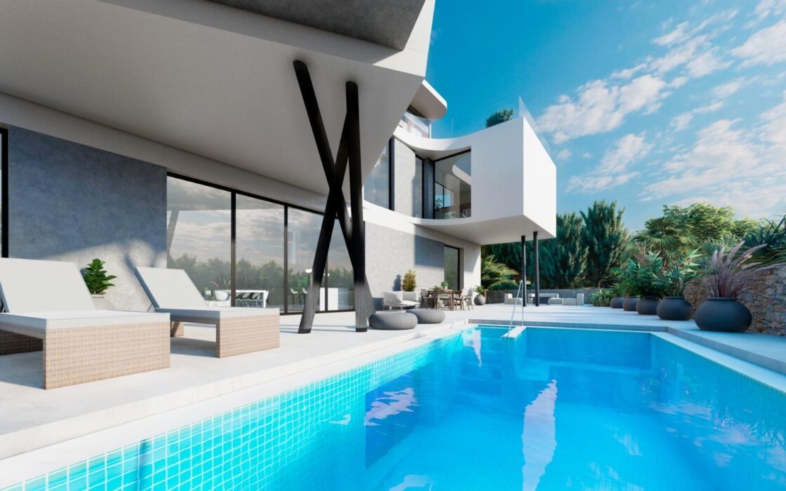 Розкішна вілла на Орехела-Коста, 5 спалень, вид на море