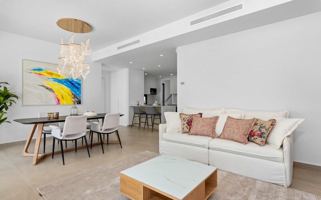 Вилла в Ориуэла Коста 242 кв.м с видом на море и бассейном