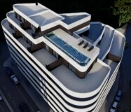 Нові апартаменти в Кальпе 3 кімнати з терасою та басейном