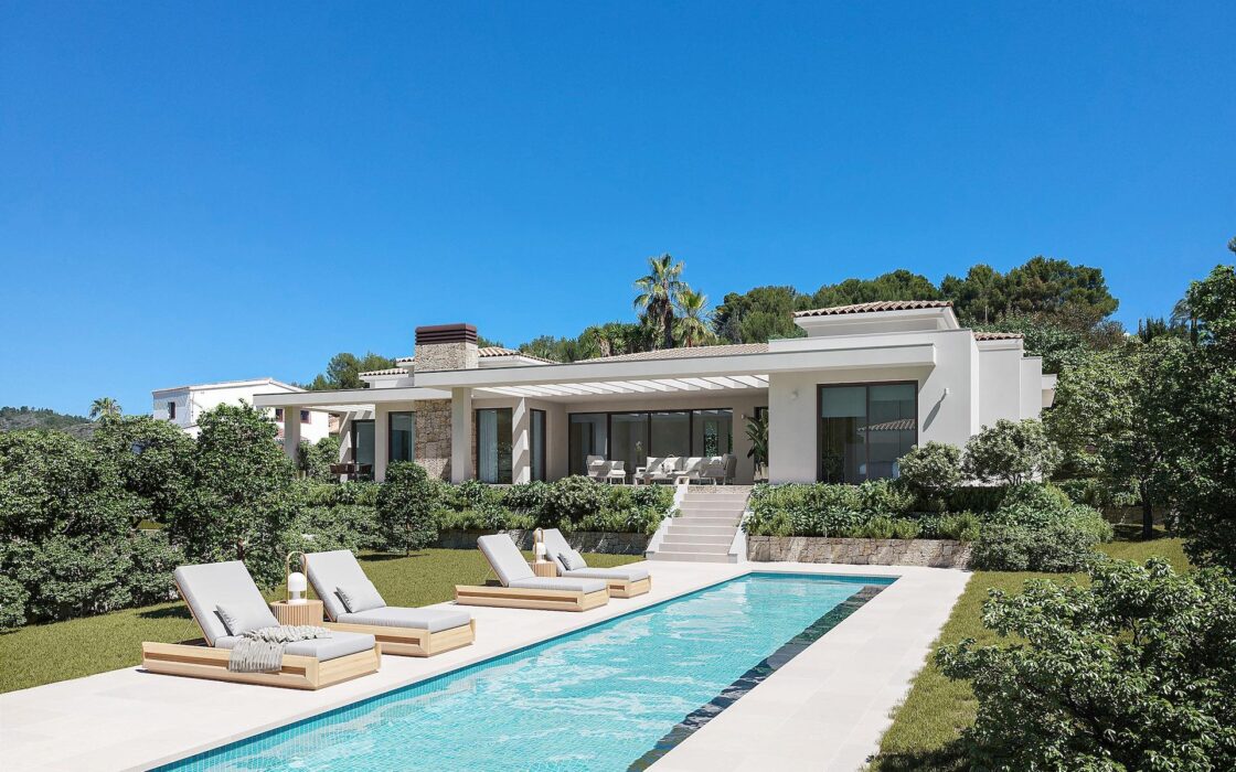 Вілла з басейном у Пиномар, Хавеа, 5 кімнат, 883 кв.м.