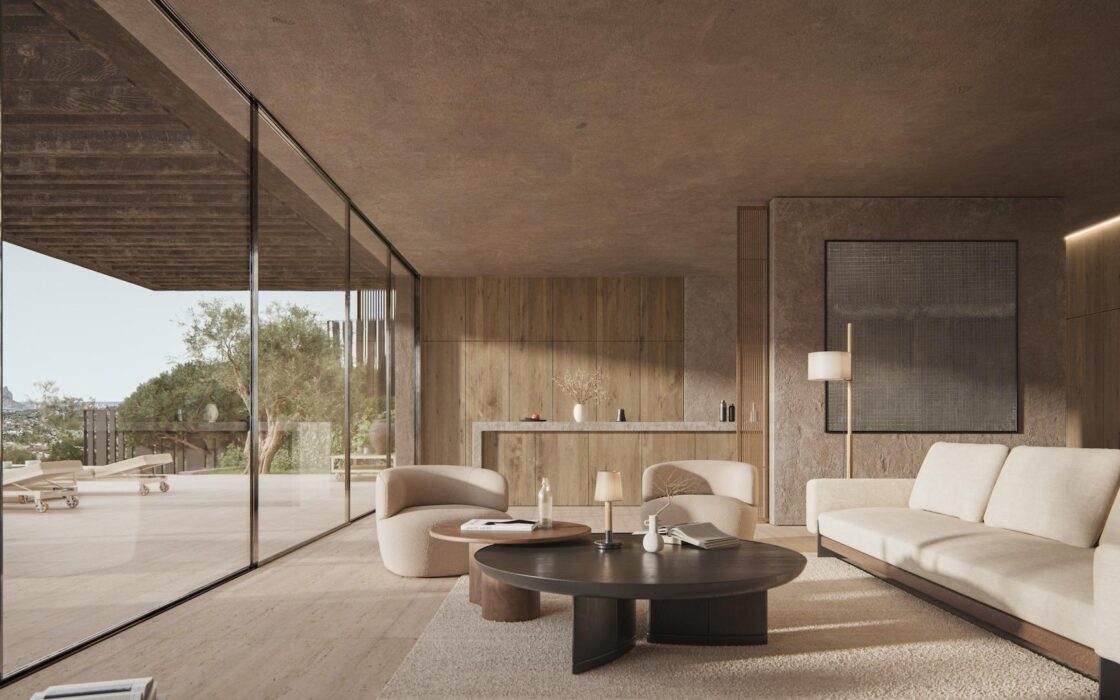 Вілла біля моря в Бенисі 862 кв.м з терасою та видом