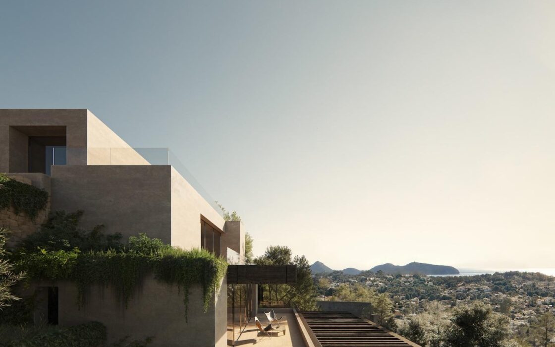 Вілла біля моря в Бенисі 862 кв.м з терасою та видом