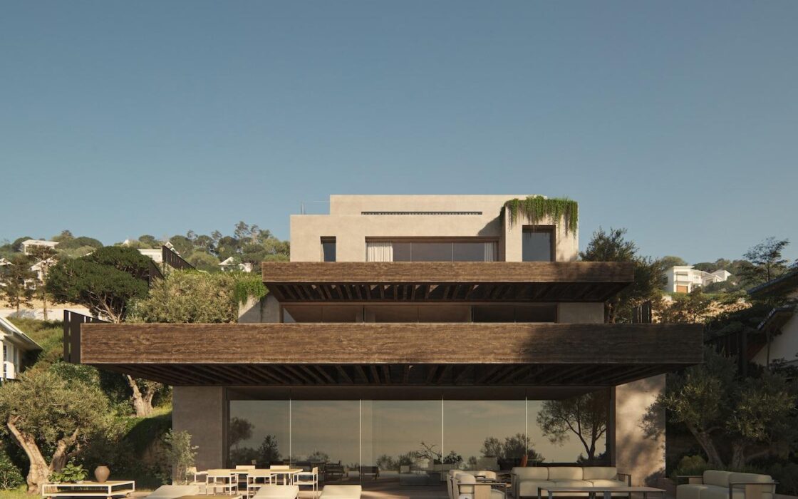 Вілла біля моря в Бенисі 862 кв.м з терасою та видом