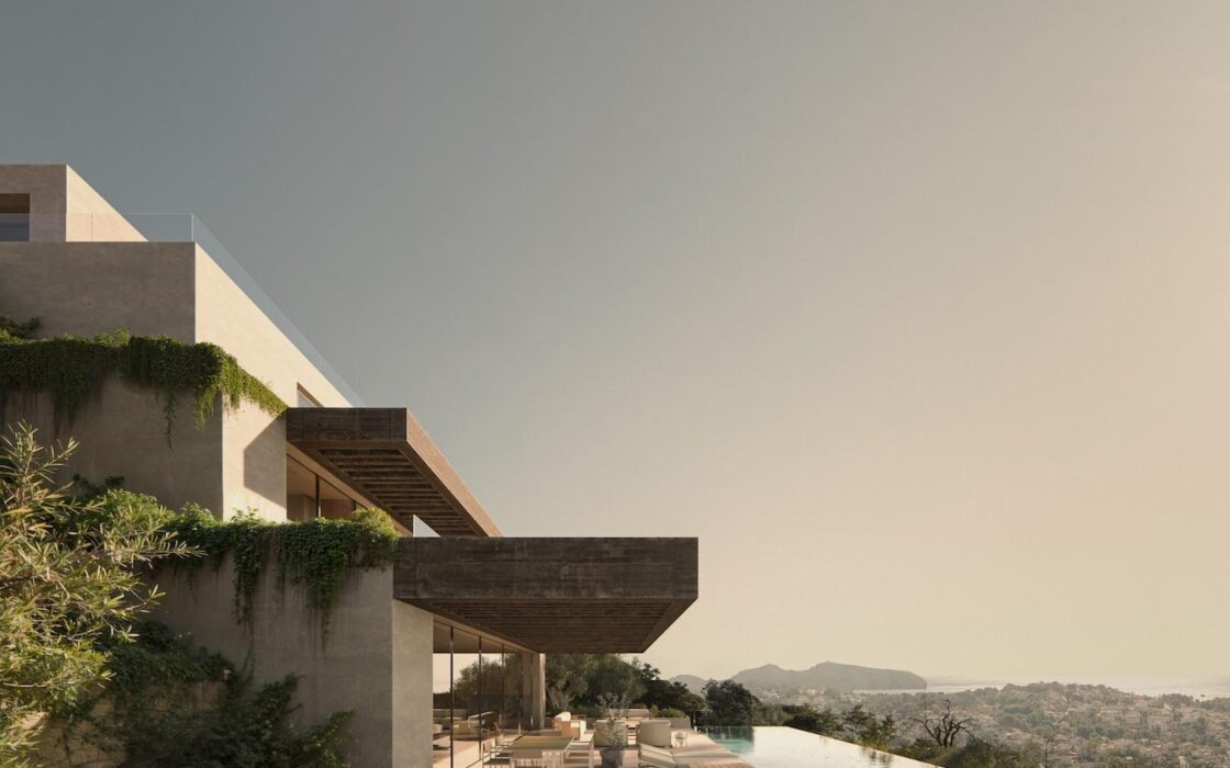 Вілла біля моря в Бенисі 862 кв.м з терасою та видом