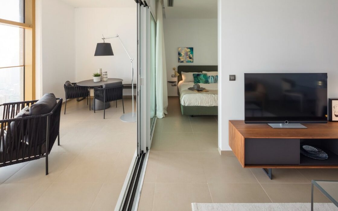 Роскошные апартаменты в Бенидорме с видом на море 175 кв.м