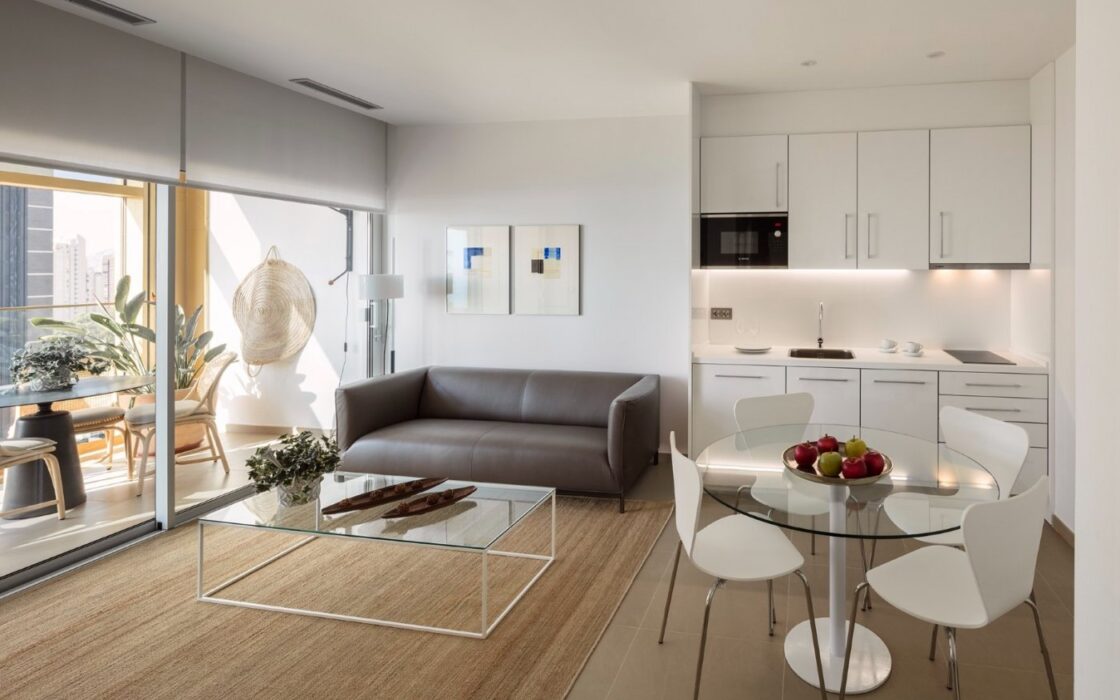 Роскошные апартаменты в Бенидорме с видом на море 175 кв.м