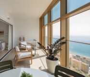 Роскошные апартаменты в Бенидорме с видом на море 175 кв.м