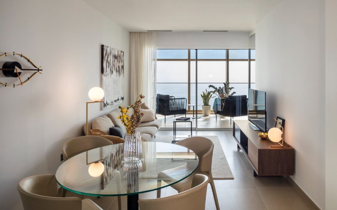 Роскошные апартаменты в Бенидорме с видом на море 175 кв.м