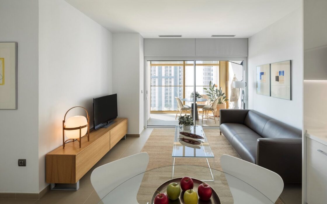 Роскошные апартаменты в Бенидорме с видом на море 175 кв.м