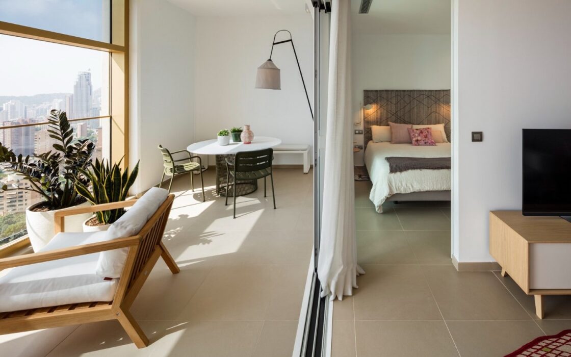 Роскошные апартаменты в Бенидорме с видом на море 175 кв.м