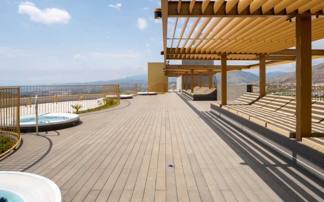 Роскошные апартаменты в Бенидорме с видом на море 175 кв.м