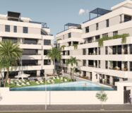 Новий комплекс в Сан-Педро з терасами та басейном