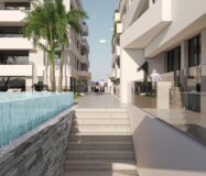 Новий комплекс в Сан-Педро з терасами та басейном