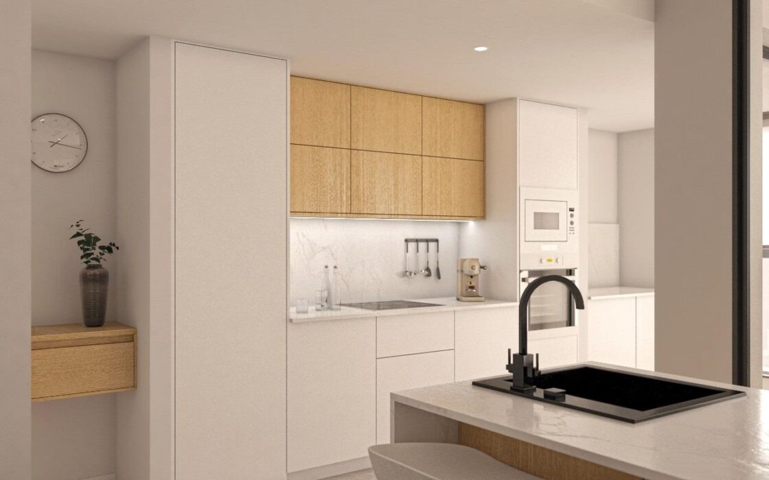 Новий комплекс в Сан-Педро з терасами та басейном