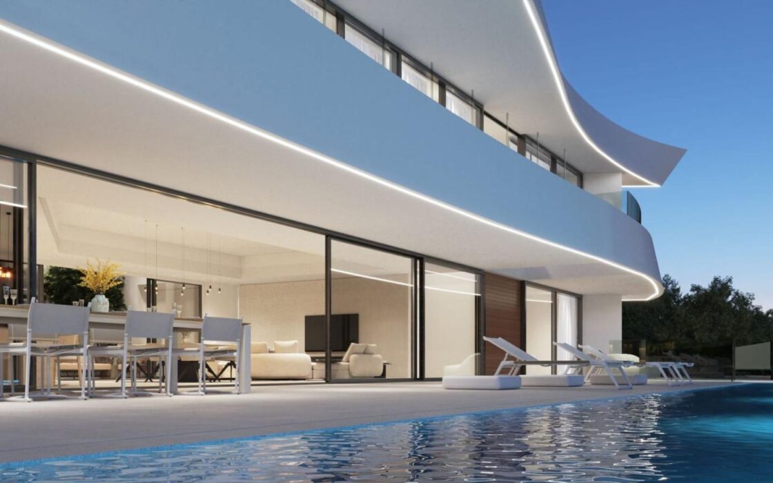 Вілла в Альтеа з терасою та видом на море 424 кв.м