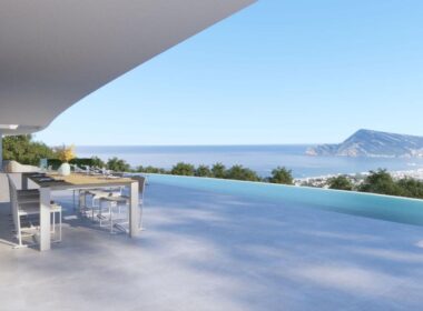 Вілла в Альтеа з терасою та видом на море 424 кв.м