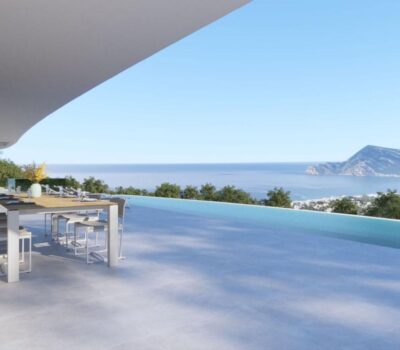 Вілла в Альтеа з терасою та видом на море 424 кв.м