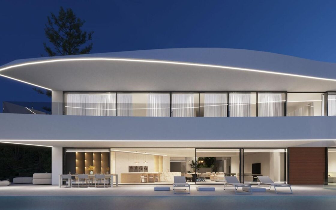 Вілла в Альтеа з терасою та видом на море 424 кв.м