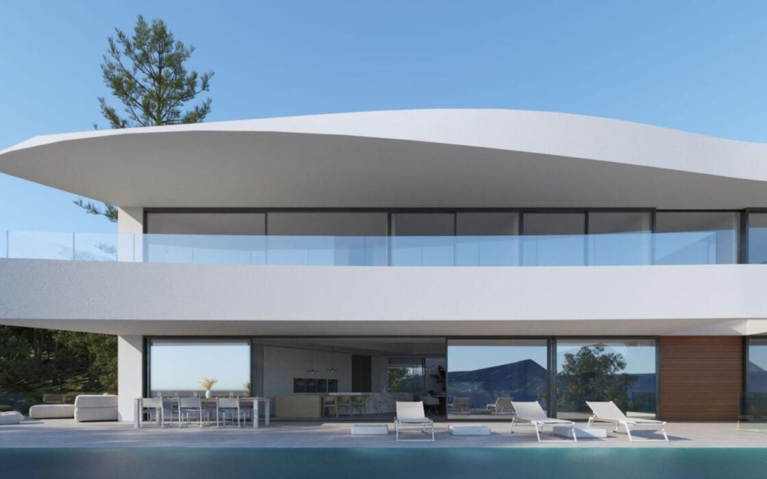 Вілла в Альтеа з терасою та видом на море 424 кв.м