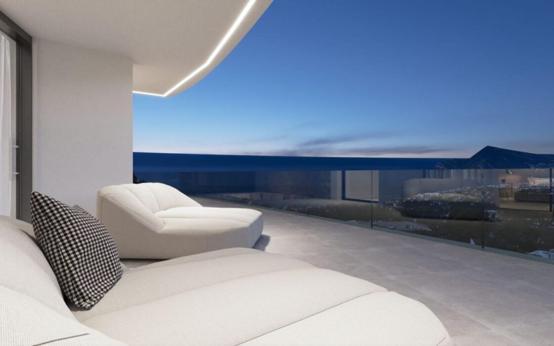 Вілла в Альтеа з терасою та видом на море 424 кв.м