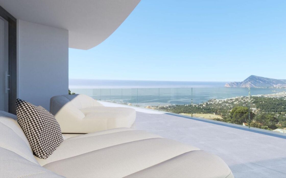 Вілла в Альтеа з терасою та видом на море 424 кв.м