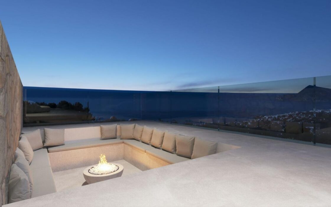 Вілла в Альтеа з терасою та видом на море 424 кв.м