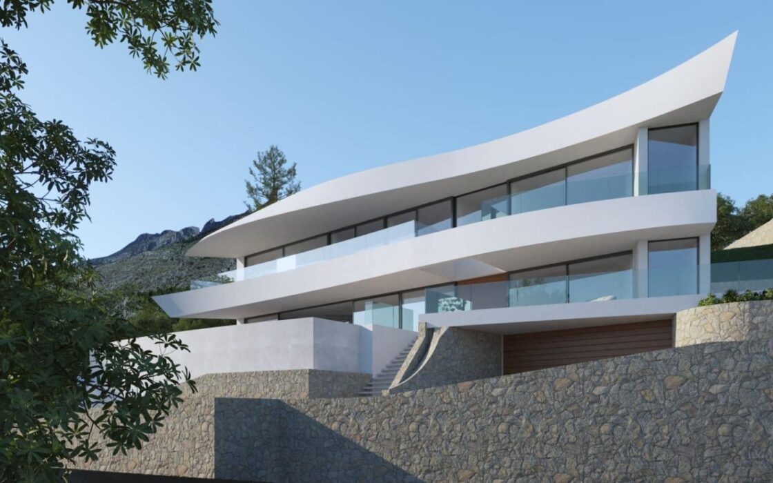 Вілла в Альтеа з терасою та видом на море 424 кв.м