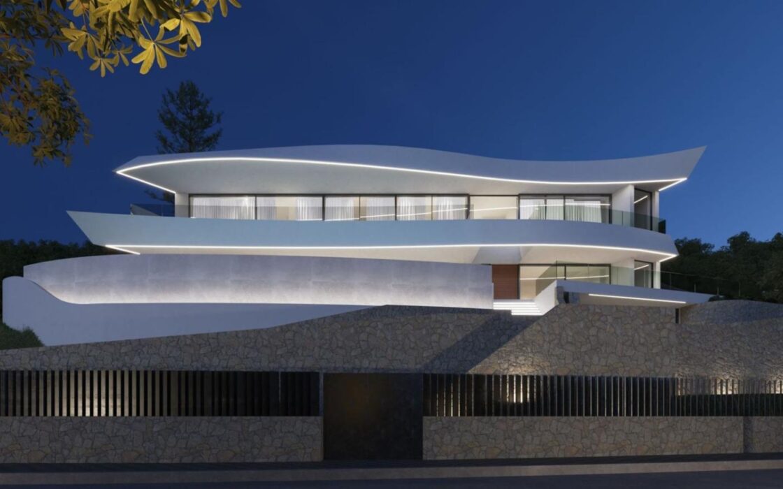 Вілла в Альтеа з терасою та видом на море 424 кв.м