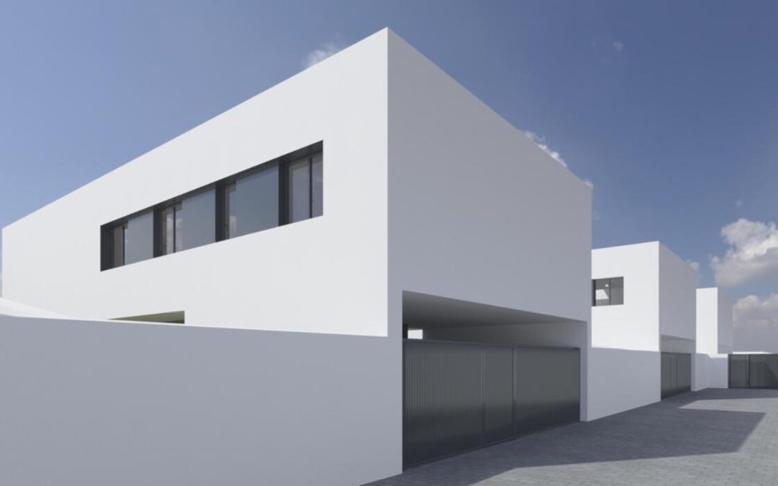 Новые виллы в Ла-Каньяда с террасой и бассейном 160 кв.м.