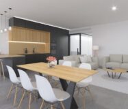 Новые виллы в Ла-Каньяда с террасой и бассейном 160 кв.м.