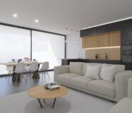 Новые виллы в Ла-Каньяда с террасой и бассейном 160 кв.м.